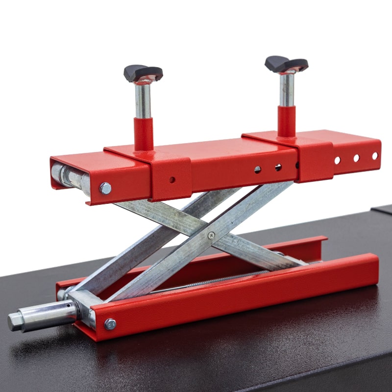 Black Widow ProLift Extra-Wide Pneumatic Motorcycle Lift Table - 1,500 lb. Capacity