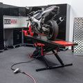 Black Widow ProLift Heavy-Duty Pneumatic Motorcycle Lift Table - 1,500 lb. Capacity