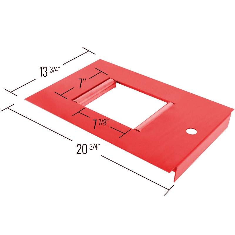 Black Widow Roller Plate for BW-PROLIFT-HD